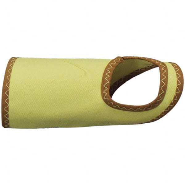 National Safety Apparel - Size Universal, Yellow Kevlar Cut Resistant Sleeve - Exact Tool & Supply