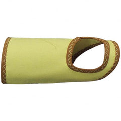National Safety Apparel - Size Universal, Yellow Kevlar Cut Resistant Sleeve - Exact Tool & Supply
