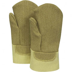 National Safety Apparel - Size Universal Wool Lined PBI/Kevlar Heat Resistant Mitten - Exact Tool & Supply