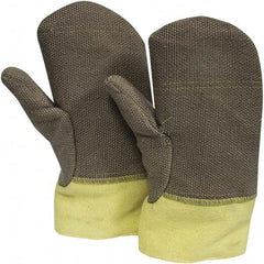 National Safety Apparel - Size Universal Nomex/Wool Lined High-Temp Fyberbest Heat Resistant Mitten - Exact Tool & Supply