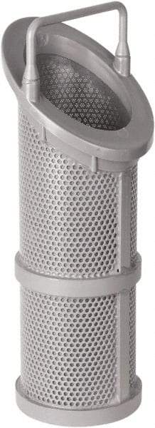 Hayward - 1-1/4 x 1-1/2 x 2" PVC Plastic Pipe Replacement Basket - Schedule 80 - Exact Tool & Supply