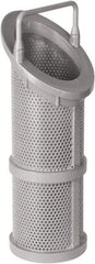 Hayward - 1-1/4 x 1-1/2 x 2" PVC Plastic Pipe Replacement Basket - Schedule 80 - Exact Tool & Supply