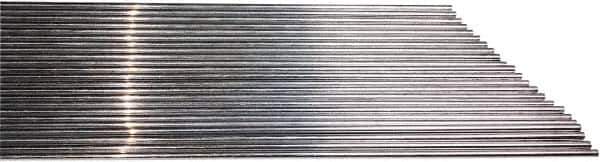 Made in USA - 18 Inch Long, 1/8 Inch Diameter, Aluminum, TIG Welding and Brazing Rod - Exact Tool & Supply