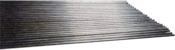 Made in USA - 18 Inch Long, 3/32 Inch Diameter, Aluminum, TIG Welding and Brazing Rod - Exact Tool & Supply