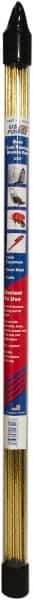 Made in USA - 18 Inch Long, 3/32 Inch Diameter, Bronze Alloy, TIG Welding and Brazing Rod - Exact Tool & Supply