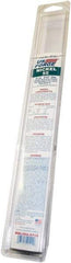 Made in USA - 10" Long, 3/32" Diam, Cast Iron Arc Welding Electrode - Cast Iron Rod (Machinable) - Exact Tool & Supply