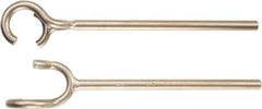 Ampco - 1 Piece Valve Wheel Wrench - 1-3/8 Inch Capacity - Exact Tool & Supply