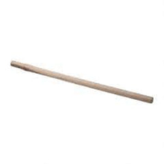 Made in USA - 36" Long Replacement Handle for Sledge Hammers - 1-1/2" Eye Length x 1-1/4" Eye Width, Hickory, 18 to 24 Lb Capacity, Material Grade Type A - Exact Tool & Supply