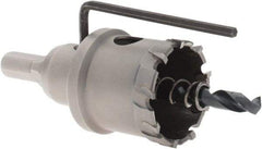 Value Collection - 1-3/8" Diam, 1" Cutting Depth, Hole Saw - Carbide-Tipped Saw - Exact Tool & Supply
