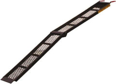 Erickson Manufacturing - 80" Long x 11" Wide, 800 Lb Capacity, Foldable Truck Ramp - Steel, For All Vehicles - Exact Tool & Supply