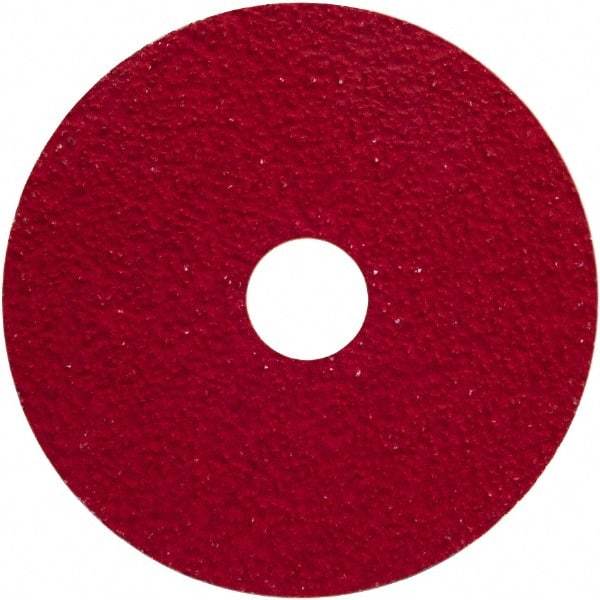 Norton - 7" Diam 7/8" Hole 50 Grit Fiber Disc - Coarse Grade, Ceramic Alumina - Exact Tool & Supply