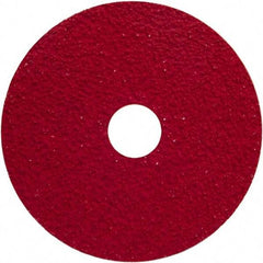 Norton - 7" Diam 7/8" Hole 50 Grit Fiber Disc - Coarse Grade, Ceramic Alumina - Exact Tool & Supply