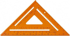 SAVAGE by SWANSON - 12" Blade Length x 12" Base Length, Rafter Square - 1/4" Graduation - Exact Tool & Supply
