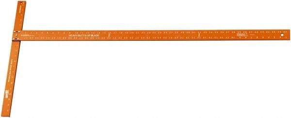 SAVAGE by SWANSON - 48" Blade Length, 20" Base Length Aluminum Square - Exact Tool & Supply