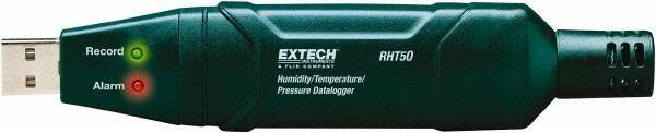 Extech - -40 to 158°F, 0 to 100% Humidity Range, Temp, Pressure Recorder - Exact Tool & Supply