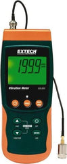 Extech - 10Hz to 1kHz (mm), LCD Vibration Meter Datalogger - 6 AA Batteries - Exact Tool & Supply