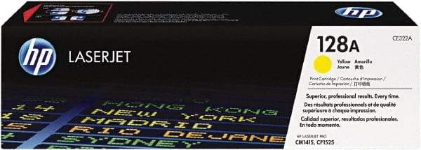 Hewlett-Packard - Yellow Toner Cartridge - Use with HP Color LaserJet CM3530 MFP, CP3525 - Exact Tool & Supply