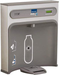 Halsey Taylor - 8 GPH Cooling Capacity Retro Fit Water Cooler & Fountain - Retro-Fit Bottle Filling Station, 20 to 105 psi, 0.20 hp, Stainless Steel - Exact Tool & Supply