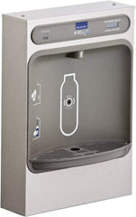 ELKAY - 8 GPH Cooling Capacity Surface Mount Water Cooler & Fountain - Bottle Filling, 20 to 105 psi, 0.20 hp, Stainless Steel - Exact Tool & Supply