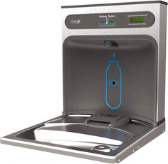 Halsey Taylor - 8 GPH Cooling Capacity Retro Fit Water Cooler & Fountain - Retro-Fit Bottle Filling Station, 20 to 105 psi, 0.20 hp, Stainless Steel - Exact Tool & Supply