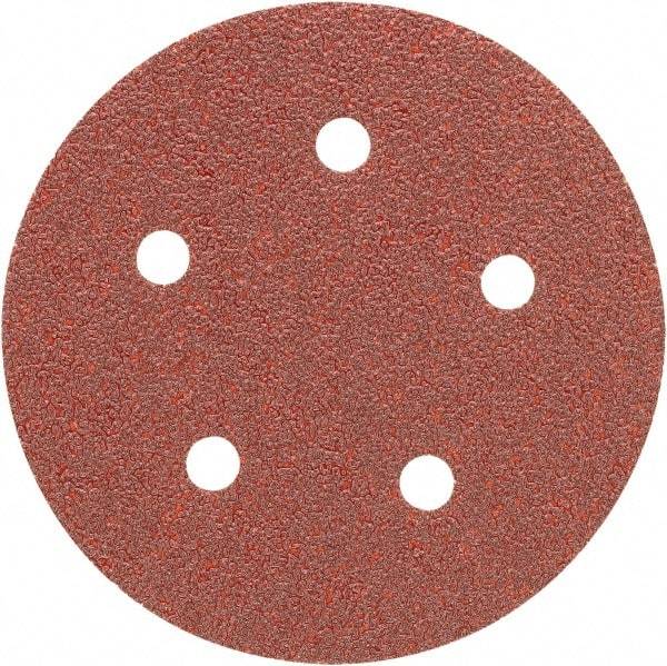 Porter-Cable - 5" Diam 1" Hole 100 Grit Fiber Disc - Fine Grade, Aluminum Oxide, 12,000 Max RPM - Exact Tool & Supply