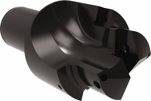 Allied Machine and Engineering - AND10050, MS 33649, SAE AS5202 Standard, 1-7/8-12, 24 Tube Dash Number, 60° Porting Angle, 1.898" Pilot Diam, 1-1/2" Shank Diam, Indexable Spade Blade Insert Porting Tool - 2 Porting Inserts, 5-7/8" Overall Length - Exact Tool & Supply