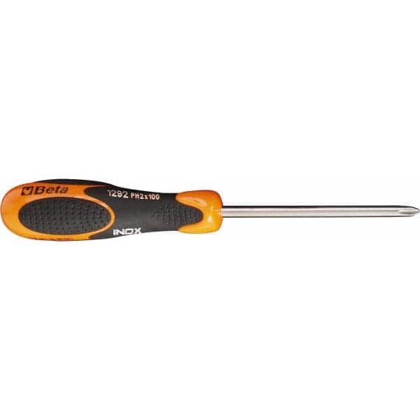 Beta - #1, 7-1/2" OAL, Standard Phillips Screwdriver - Exact Tool & Supply