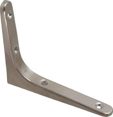 Sugatsune - 44 Lb Capacity, 304 Stainless Steel, L-Bracket - 120mm Long, 100mm High, 15mm Wide - Exact Tool & Supply