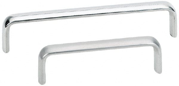 Sugatsune - Drawer Pulls; Width (Inch): 6-9/16 ; Width (mm): 166.40 ; Projection: 1-17/64 (Inch); Projection: 32.00 (mm); Center to Center: 6 (Inch); Thread Size: 8-32 Internal - Exact Tool & Supply