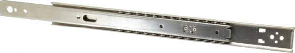 Sugatsune - 14" Slide Length, 11" Travel Length, Stainless Steel Ball Bearing Slide - 103 Lb Capacity at Full Extension - Exact Tool & Supply