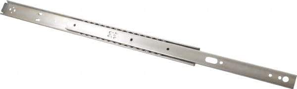 Sugatsune - 18" Slide Length, 13" Travel Length, Stainless Steel Ball Bearing Slide - 90 Lb Capacity at Full Extension - Exact Tool & Supply