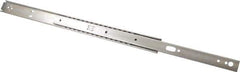 Sugatsune - 18" Slide Length, 13" Travel Length, Stainless Steel Ball Bearing Slide - 90 Lb Capacity at Full Extension - Exact Tool & Supply