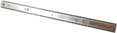 Sugatsune - 20" Slide Length, 15" Travel Length, Stainless Steel Ball Bearing Slide - 81 Lb Capacity at Full Extension - Exact Tool & Supply