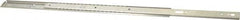 Sugatsune - 22" Slide Length, 16" Travel Length, Stainless Steel Ball Bearing Slide - 74 Lb Capacity at Full Extension - Exact Tool & Supply