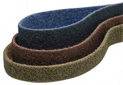 Brite Star - 3" Wide x 132" OAL, 120 Grit, Aluminum Oxide Abrasive Belt - Aluminum Oxide, Medium, Nonwoven, Series SC-LS - Exact Tool & Supply