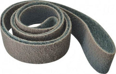 Brite Star - 3" Wide x 132" OAL, 320 Grit, Aluminum Oxide Abrasive Belt - Aluminum Oxide, Very Fine, Nonwoven, Series SC-BS - Exact Tool & Supply