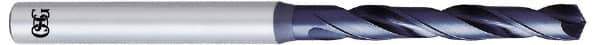 OSG - #13 130° Powdered Metal Jobber Drill - V Finish, Right Hand Cut, Spiral Flute, Straight Shank, 91mm OAL, Standard Point - Exact Tool & Supply