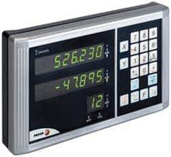 Fagor - 2 Axis, Milling DRO System - 1µm Resolution, 5µmm Accuracy, LED Display - Exact Tool & Supply