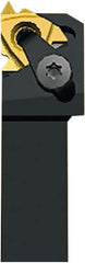 Seco - External Thread, Right Hand Cut, 25mm Shank Width x 6mm Shank Height Indexable Threading Toolholder - 16ER Insert Compatibility, CE Toolholder - Exact Tool & Supply
