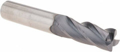 Made in USA - Corner Chamfer/Corner Radius End Mill - - Exact Tool & Supply