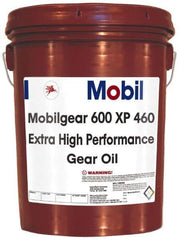 Mobil - 5 Gal Pail, Mineral Gear Oil - ISO 460 - Exact Tool & Supply