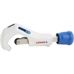 Lenox - Pipe & Tube Cutters; Type: Tube Cutter ; Maximum Pipe Capacity (Inch): 1.75 ; Minimum Pipe Capacity: 0 (Inch); Cuts Material Type: Copper ; Description: 1/8" - Exact Tool & Supply