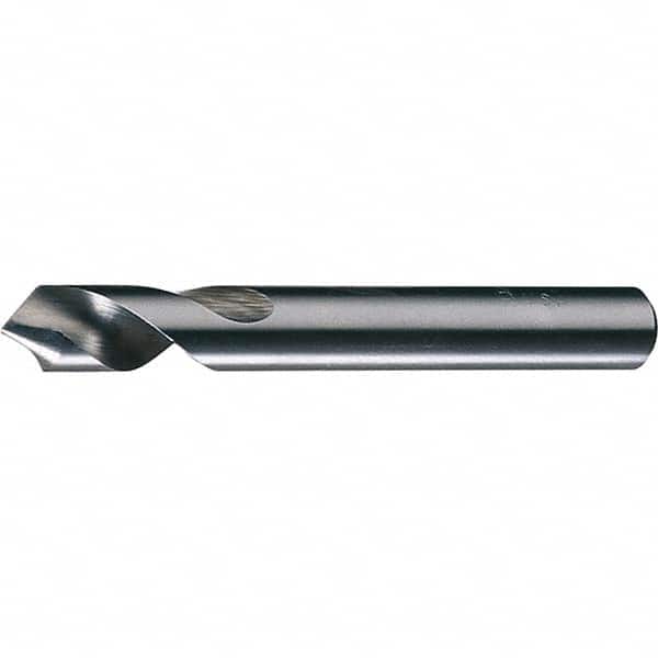 Chicago-Latrobe - 1" Body Diam, 90°, 6" OAL, High Speed Steel Spotting Drill - Exact Tool & Supply