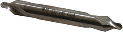 Chicago-Latrobe - #3 Plain Cut 60° Incl Angle High Speed Steel Combo Drill & Countersink - Exact Tool & Supply