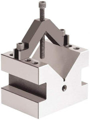 Value Collection - 2-1/4" Max Capacity, 90° Angle, Hardened Steel V-Block - 4" Long x 3" Wide x 3" High, Sold as Individual - Exact Tool & Supply