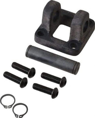 Parker - Air Cylinder Cap Fixed Clevis - Use with 3MA and 4MA Series Cylinders - Exact Tool & Supply