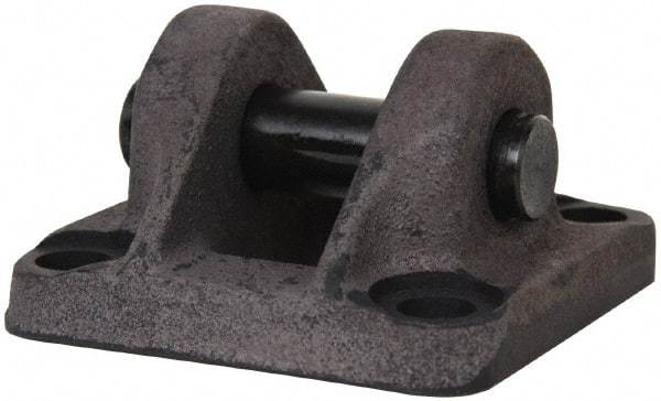 Parker - Air Cylinder Cap Fixed Clevis - Use with 3MA and 4MA Series Cylinders - Exact Tool & Supply