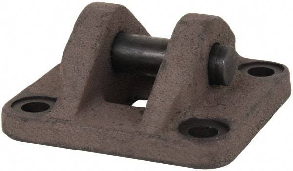 Parker - Air Cylinder Cap Fixed Clevis - Use with 3MA and 4MA Series Cylinders - Exact Tool & Supply