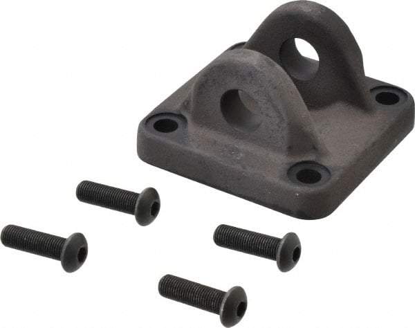 Parker - Air Cylinder Cap Fixed Clevis - Use with 3MA and 4MA Series Cylinders - Exact Tool & Supply