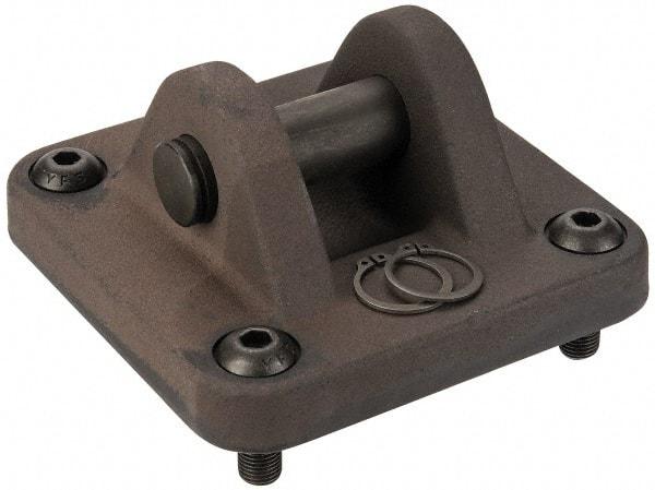 Parker - Air Cylinder Cap Fixed Clevis - Use with 3MA and 4MA Series Cylinders - Exact Tool & Supply